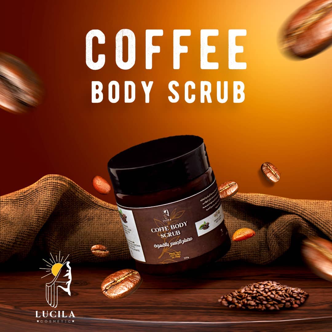 Coffee Body SCRUB LUCILA  مقشر الجسم بالقهوة