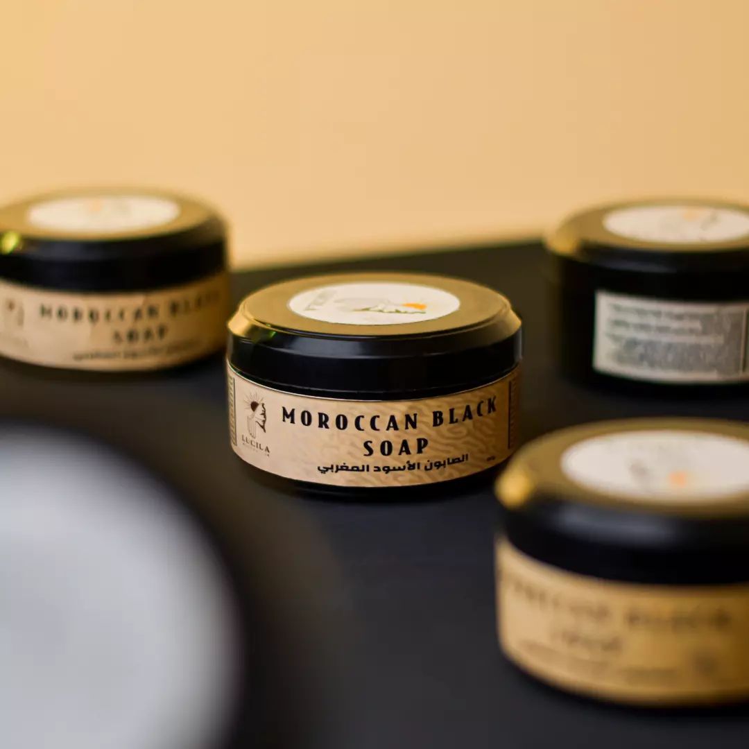 Moroccan black soap (Savon beldi) lucilacosmetic
